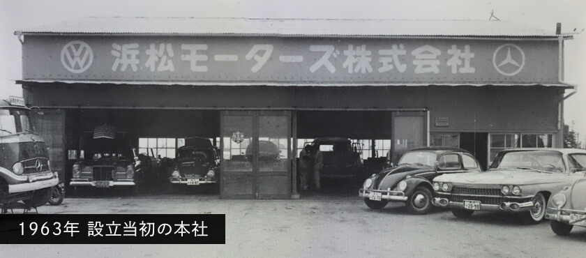 1963年 設立当初の本社